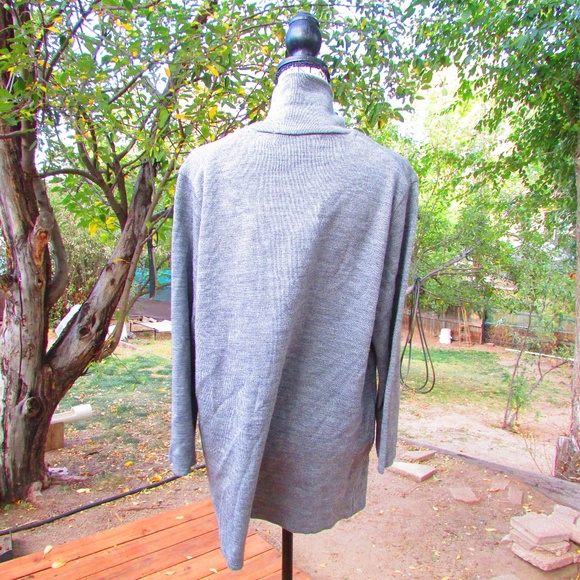 Gray Sweater Cardigan - Picture 3 of 4